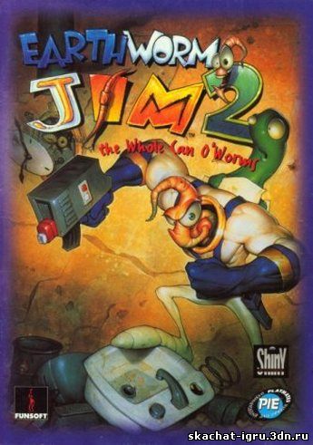 картинка игры Earthworm Jim 1 + 2 Червяк Джим антология